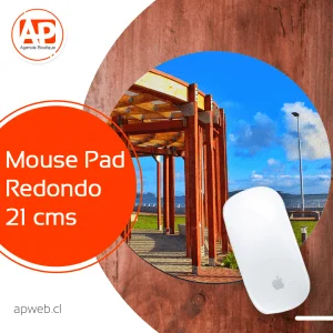Mouse Pad redondo 21 cms